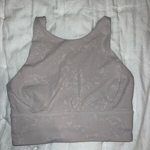 Women's Lululemon Gray Sports Bra